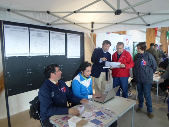 Autoridades promueven voto inclusivo en Gobierno en Terreno