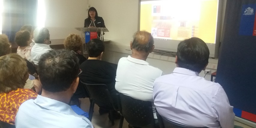 Directora Regional de SENADIS Arica en inauguración de página web Inclusiva del Servicio de Salud de Arica