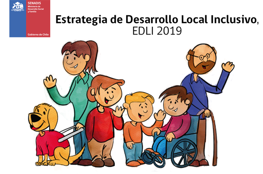 Senadis informa adjudicación de Estrategia de Desarrollo Local Inclusivo 2019