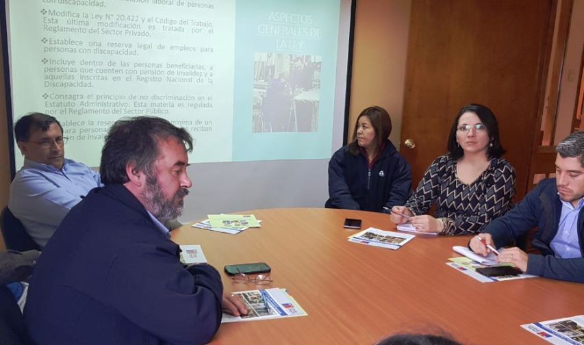 Senadis Magallanes promueve una buena puesta en marcha de la Ley de Inclusión Laboral