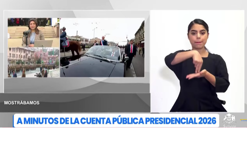 Sigue la Cuenta Pública Presidencial 2026 en Lengua de Señas