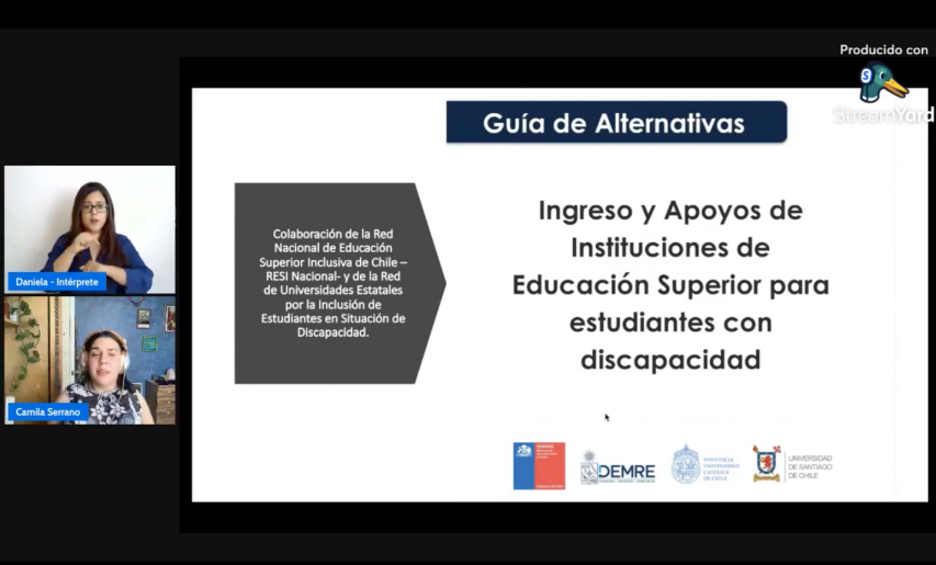 Lanzan Guía de Alternativas de Ingreso y Apoyos de Instituciones de Educación Superior para Estudiantes con Discapacidad