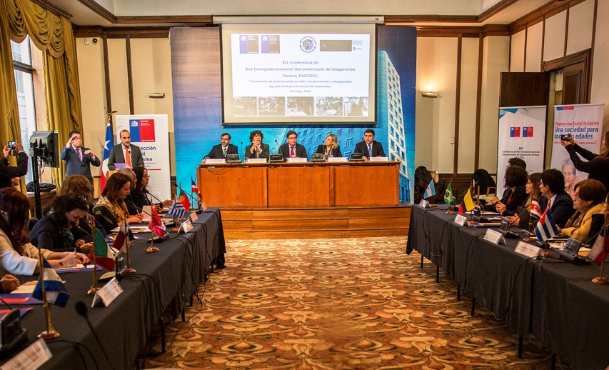Sesión Inaugural XII Conferencia de la RIICOTEC en Chile