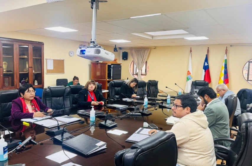 Plano general de la sesión de los CORE.