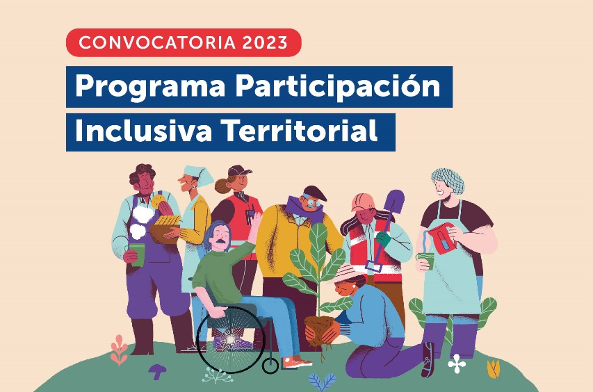 Hasta el 2 de octubre se extiende plazo para postular al Programa Participación Inclusiva Territorial