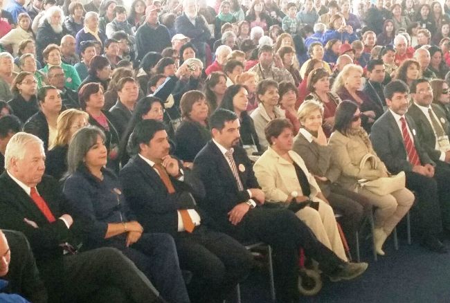 Autoridades en inauguración del Encuentro Nacional de Consejos Comunales de la Discapacidad