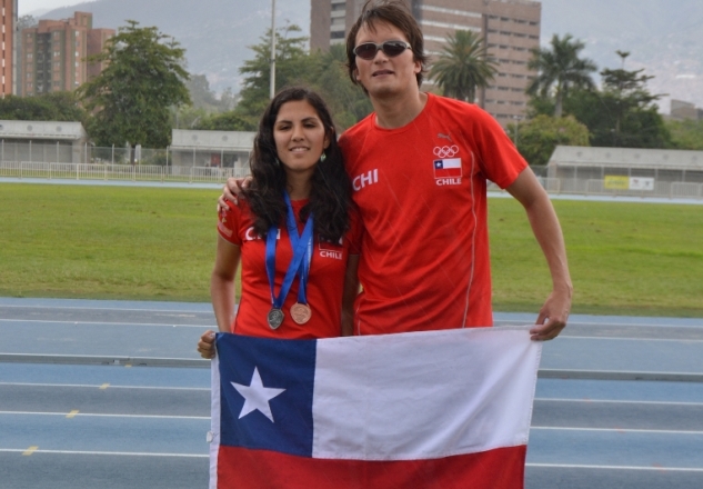 Deportistas en Medellín, Colombia.