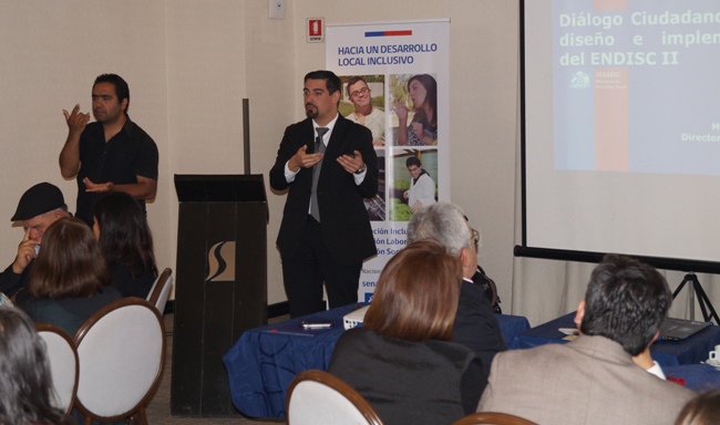 Director Nacional de Senadis anuncia aplicación del Segundo Estudio Nacional de la Discapacidad 