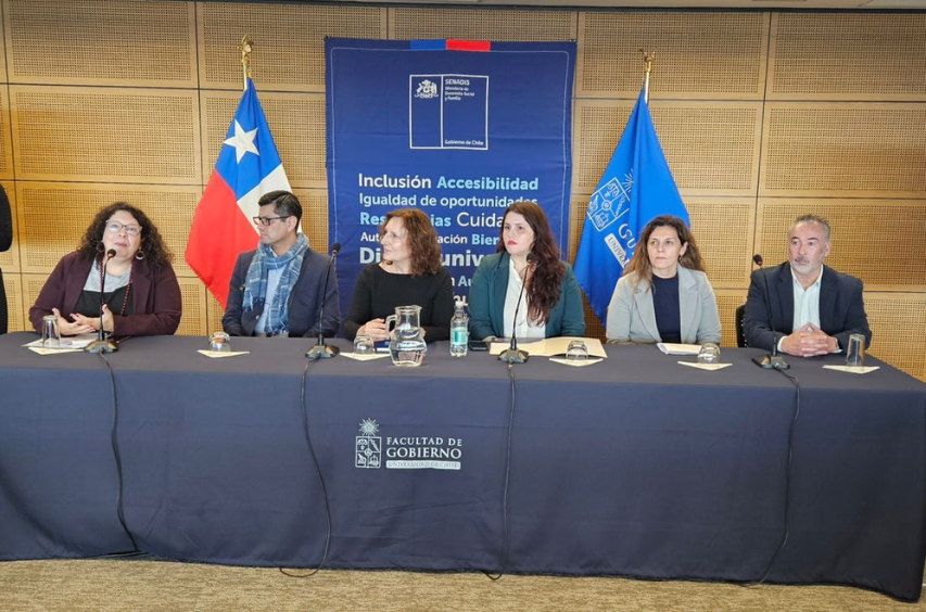 Senadis y Universidad de Chile fortalecen compromiso por una gestión pública más accesible e inclusiva