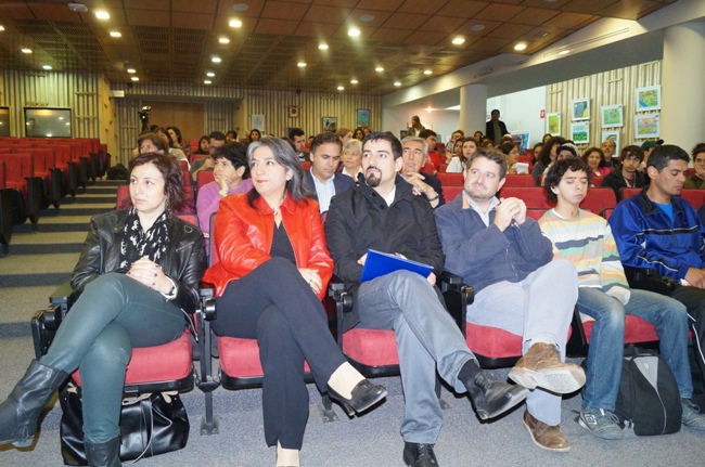 Autoridades en la ceremonia de inauguración de ENIC 2014