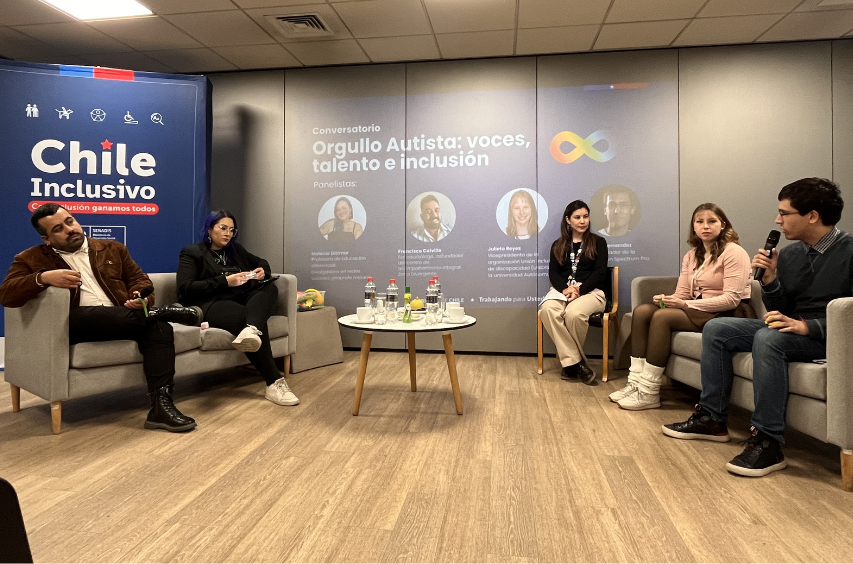 Senadis conmemora el Día del Orgullo Autista con conversatorio sobre inclusión