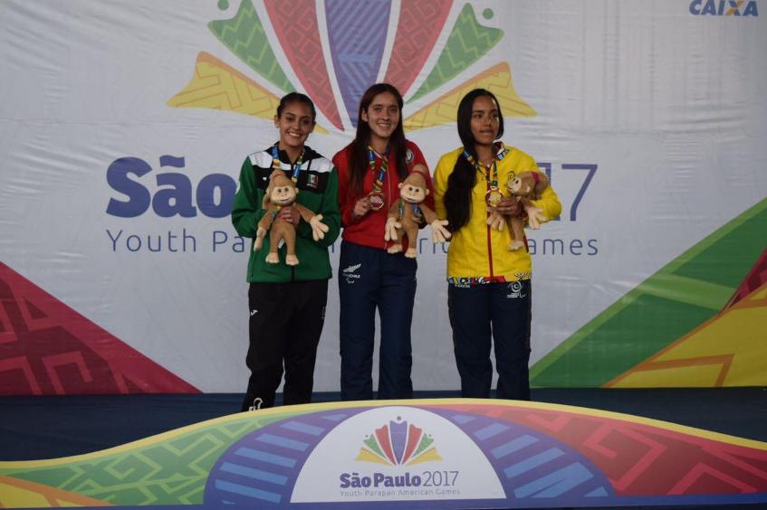 Amanda Cerna nuevamente cumplió para el Team Chile.