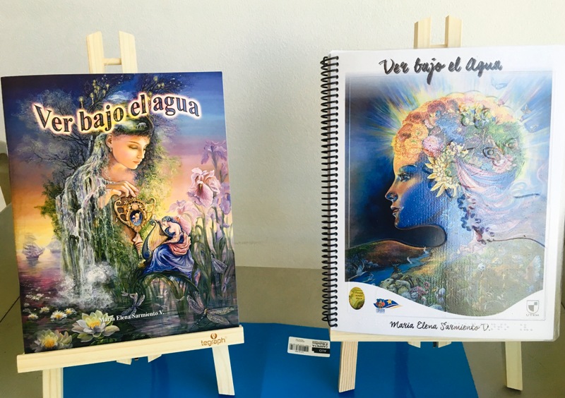 Presentan cuento “Ver Bajo el Agua” en versión Braille