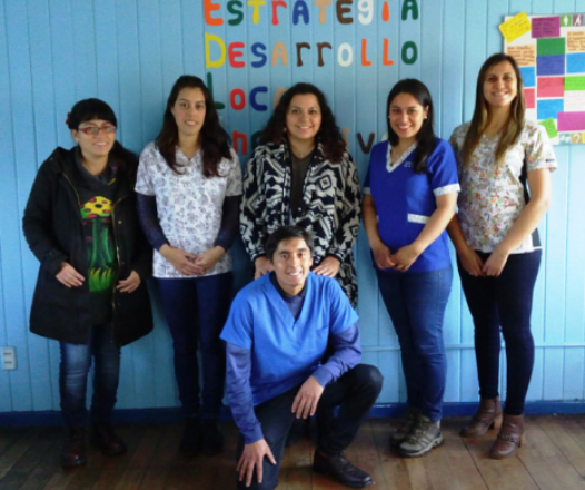 Equipo de profesionales que implementarán la Estrategia de Desarrollo Local Inclusivo