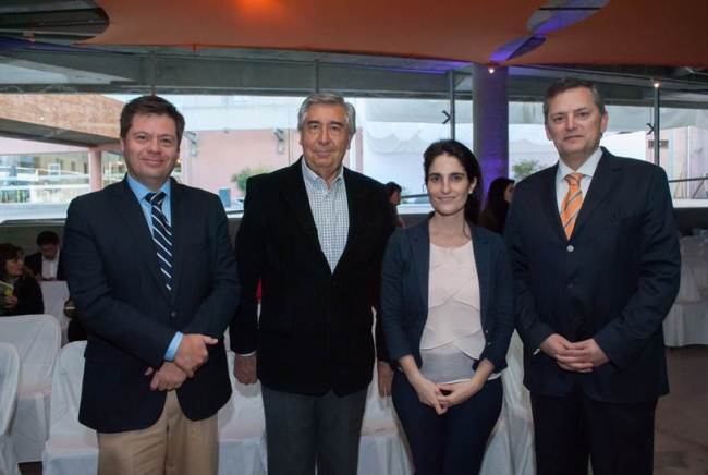 Autoridades de Cuarta Expo Incluye de la Mutual de Seguridad
