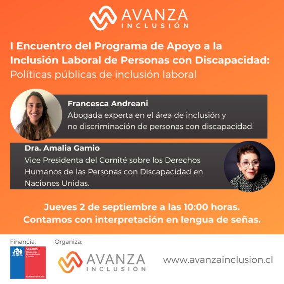 Comienza ciclo de encuentros de inclusión laboral de personas con discapacidad