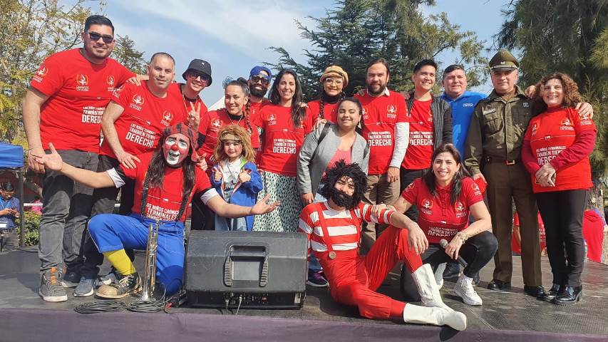 Niños y niñas de la Fundación Deportistas por un Sueño conmemoran su Día en jornada recreativa en San Joaquín