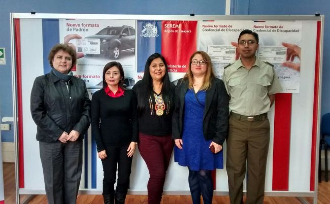 En Iquique autoridades presentan nuevo padrón de vehículos y credencial de discapacidad