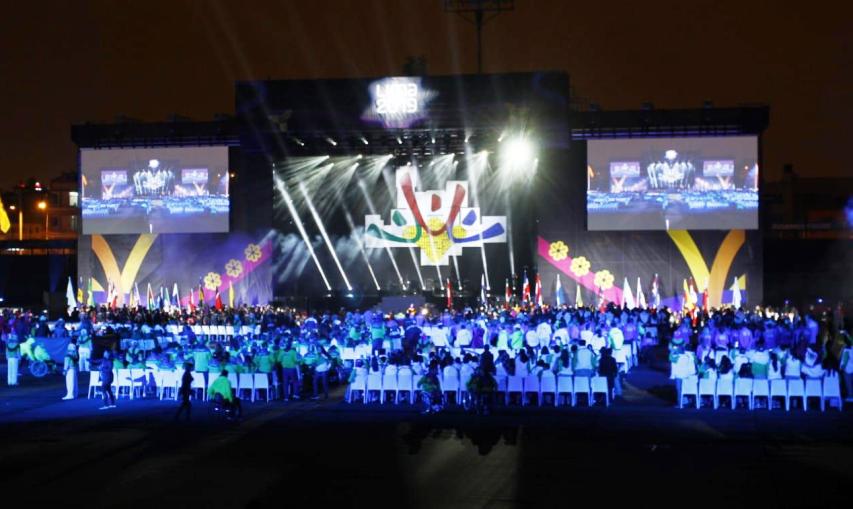 Ceremonia de clausura Parapanamericanos de Lima 2019.