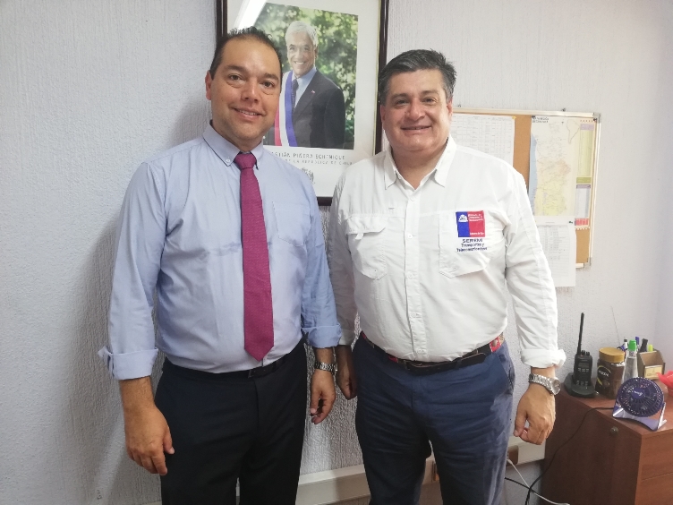 Director Regional de Senadis y Seremi de Transportes se reúnen por avances para un transporte inclusivo en la región de Tarapacá