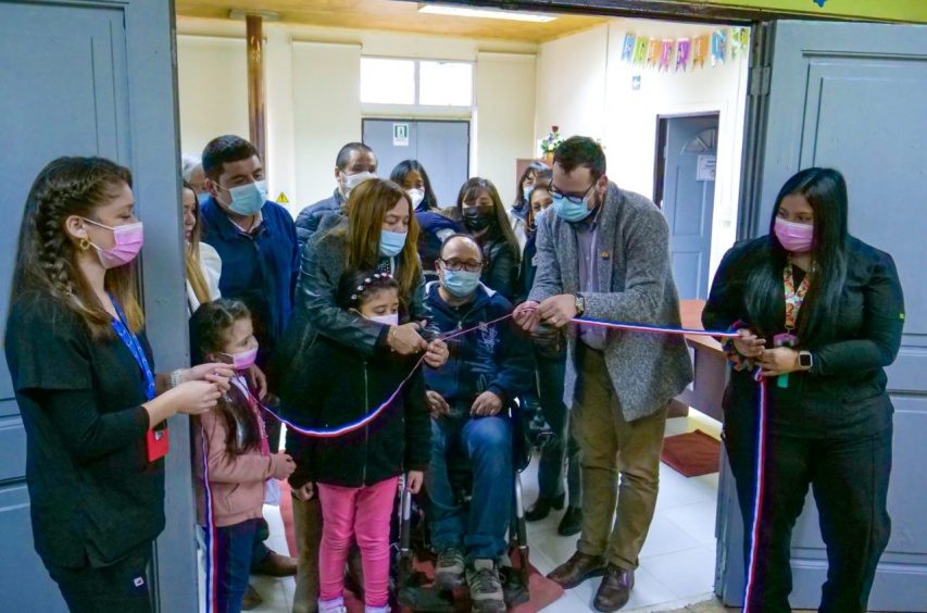 Desarrollo Social junto a Municipio de San Rafael inauguran Sala de Rehabilitación Comunitaria Infanto Juvenil