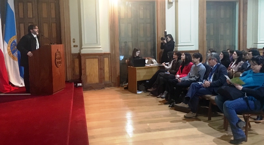 Director de Senadis durante la inauguración del Seminario.