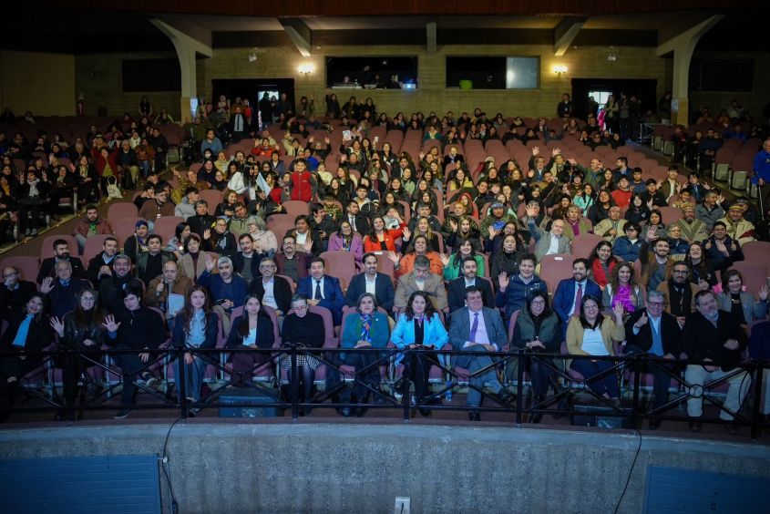 Foto Cuenta Pública Ministerio de Desarrollo Social y Familia, en Teatro Municipal de Temuco.