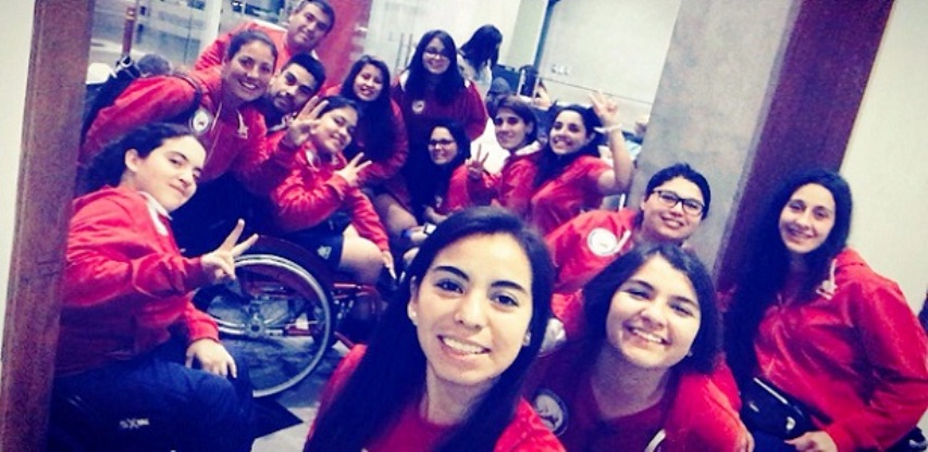 Selección femenina de básquetbol en silla de ruedas.