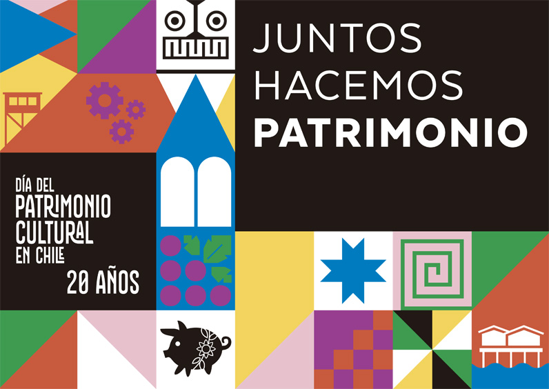 Afiche Día del Patrimonio 2019.