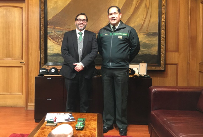 Directores Nacional de SENADIS y Gendermería, respectivamente. 