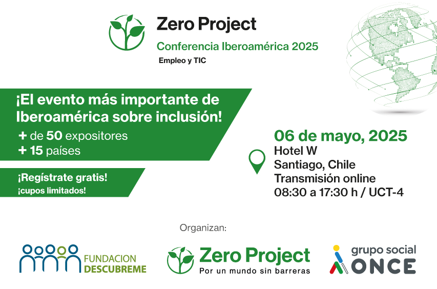 SENADIS será parte de Conferencia Zero Project Iberoamérica 2025