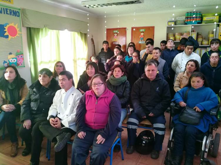 Personas que participaron en la capacitación.