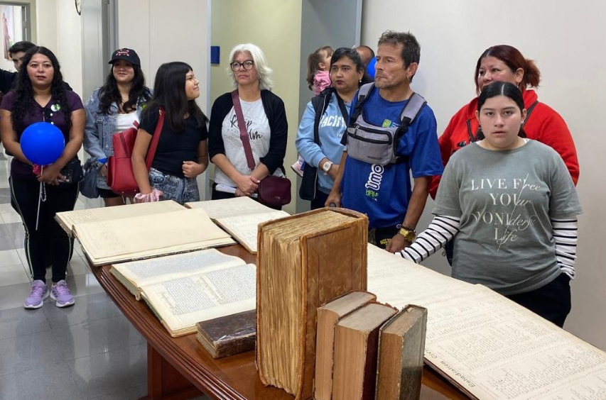 Fotografía de la visita a la Corte de Apelaciones de Iquique